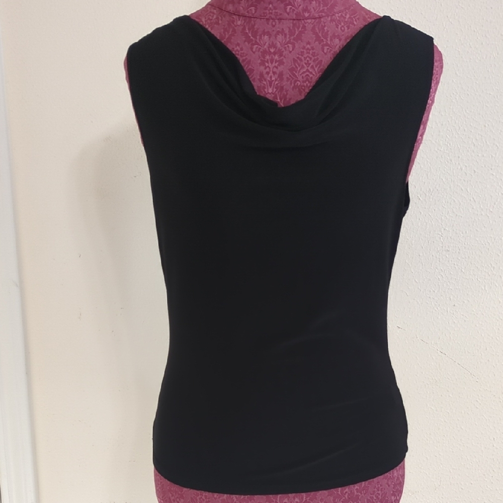 Elegant Black Sleeveless Top